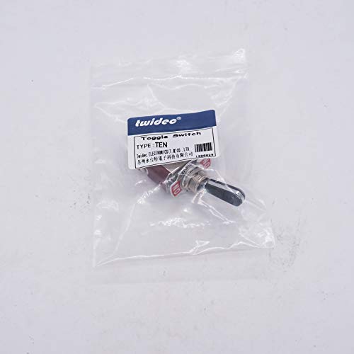 Twidec ON-OFF-ON Heavy Duty Rocker Toggle Switch 16A 250V Spdt 3 Position 3 Pin On/Off/On Switch thumb #5