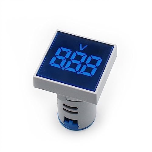 Compteur de tension AC 20-500V bleu pour éviter les pannes électriques