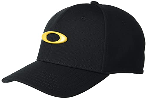 Oakley TINCAN Cap, Blackout/Pure Gold, S/M