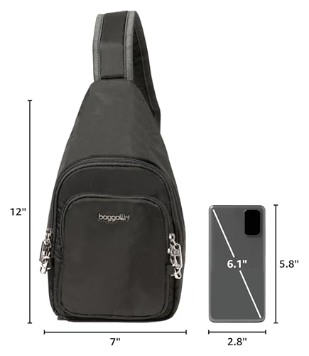 Image of Baggallini Securtex Anti-Theft Daytripper Sling