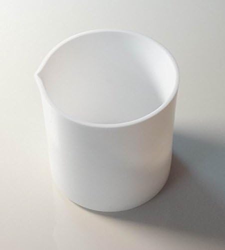 400 Ml PTFE Teflon Beaker, Crucible, Cup, for Chemistry & Biology Lab