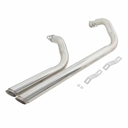 Ligne d'échappement complète moto Shadow 750 finition premium chrome