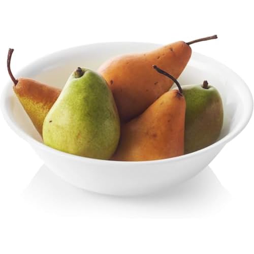 Corelle Livingware Winter Frost White 2qt Serving Bowl – 1 Bowl – 2 Quart – Chip Rsistant Glass