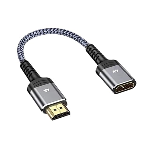 HDMI �I�X - �݊����X �R���o�[�^�t�� HDTV �P�[�u�� �A�_�v�^ �����b�L�ґg�����R�[�h �X�v���b�^�[(4K 1M)