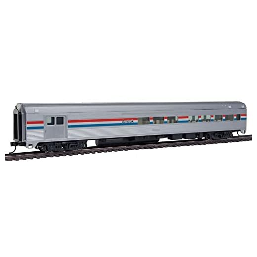 HO Scale Amtrak Budd Baggage-Lounge