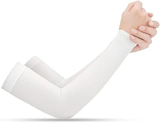 Ligero Delgado enfriamiento Brazo Mangas， Mangas for Brazos, Deportivas, for Correr, Ciclismo, Pesca, Paquete de 3, Multicolor