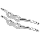 Adecuado para sujetar cuerdas para asegurar lonas, tendederos, toldos, cordones de sombra de verano, sombra de patio, asta de bandera, etc.