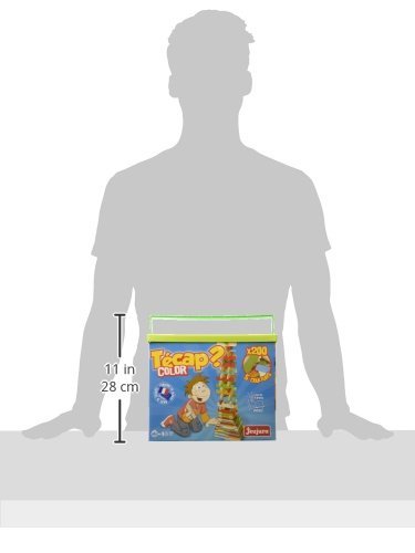 31fIqftPa1L Jeujura - Tecap Color - 200 Pieces - Jeux de Construction- Jeu de planchettes - Pour faire un maximum de constructions - Laisser libre son imagination - Manipulation - Créativité - 8334