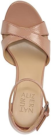 Naturalizer Women's Henson Heeled Sandal Taupe Beige Patent 11 M | Image 5