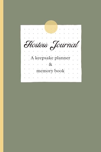 Hostess Journal - Meals & Memories Planner