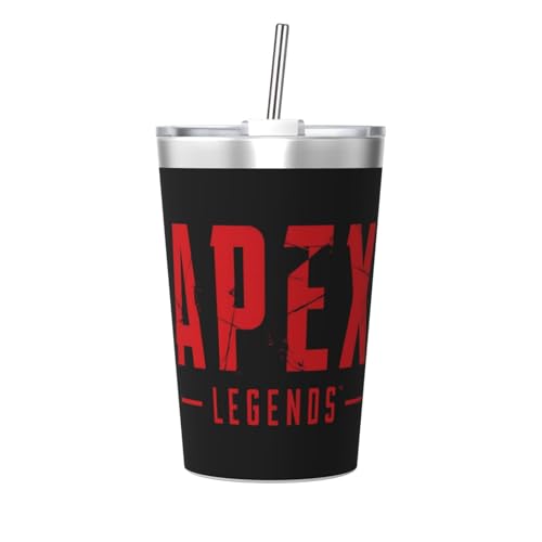 Apex Legends ���� �^��f�M�P�[�^�C�}�O 500ml-600ml �X�e�����X�{�g�� �ԗp ������ �ۉ� �ۗ� �t�^�t���R�[�q�[�J�b�v �A�E�g�h�A �Ԃ̃l�C�u�ɍœK �X�|�[�c�^�C�v �X�e�����X�N�[���{�g�� �y�� �u? ���� �j�̎q ���̎q [���s