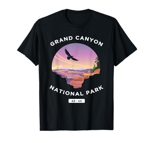 Gran Cañón Arizona US National Park Viajes Senderismo Camiseta