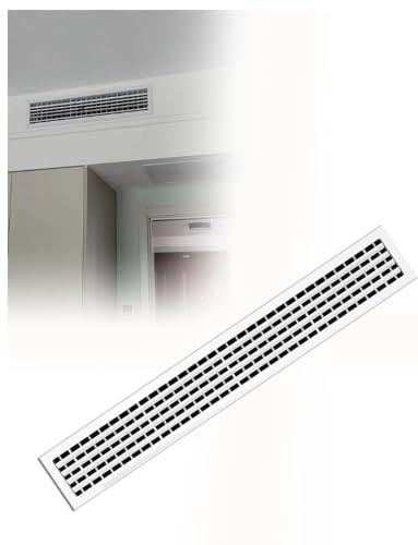 Adjustable ABS Louver Vent Cover 60x12.5 cm