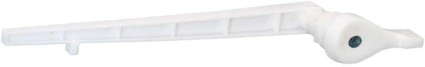 KI Plastic Toilet Flush Tank Lever Handle (Parry Type, White)
