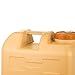 Generic 20L Water Container with Spigot Water Jug for Outdoor Handwashing Emergency, 34.5cmx23.5cmx34cm, Brown