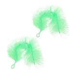 GRIRIW 2 Piezas Cepillos de Desove para Peces Hierba de Cría Artificial para Acuarios de Agua Dulce y Diseño Seguro y para Protección de Huevos Accesorio Decorativo para Reproducción y