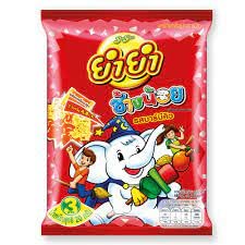 Yum Yum, Chang Noi, Instant Noodles, Bar-B-Q Flavour, 20 g. [Pack of 12 pieces]