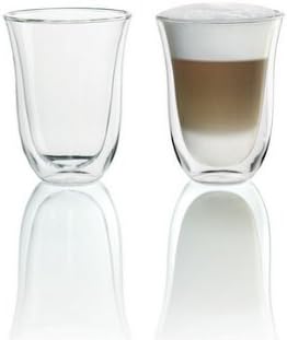 Miniatura 5 de De'Longhi - Juego de 4 vasos de espresso y café con leche de doble pared, térmicos