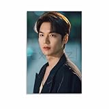Actor Star Lee Min Ho Poster Handsome Portrait Art Poster (2) Canvas Painting Wall Art Poster for Bedroom Living Room Decor 12x18inch(30x45cm) Unframe-style