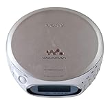 1bit DAC Sony D-EJ 360 tragbarer CD Spieler Discman in Silber