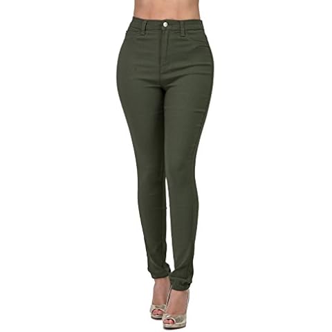 High Waisted Stretch Skinny Jeans for Women Cover