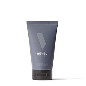 Shaving Cream for Men by Bevel – Vitamin E & Aloe-Vera-Based Moisturizing Shave Cream, 2 fl. oz. (Packaging May Vary)