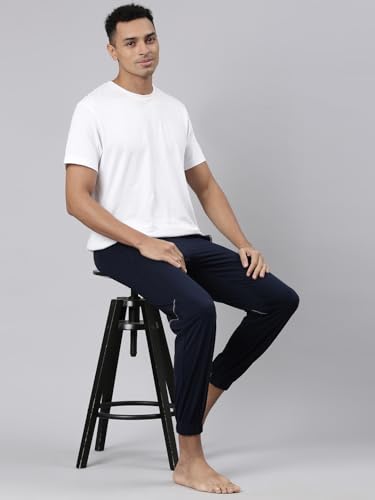 Image of Pepe Jeans Men's Mid Rise Track Pant Combo | 100% Cotton Superior Comfort For All Day Lounge Wear