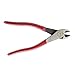 Klein Tools D228-8 Pliers, Made in USA, Diagonal Cutting Pliers with Short Jaw and Beveled Knives, High-Leverage Color-Coded Wire Cutters, 8-Inch