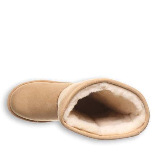 BEARPAW Women's Elle Tall Vegan Iced Coffee Size 10 | Women's Boot Classic Suede | Women's Slip On Boot | Comfortable Winter Boot4