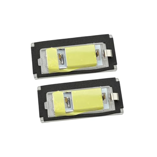 Luz de matrícula LED para Mini Cooper R50 R52 R53 2001-2006 blanca trasera 3