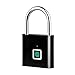 IUPPA Smart Fingerprint Padlock Reable Keyless 10 Fingerprints Morse Code Emergency Unlocking Easy Operation IP56 Waterproof -Theft Padlock Door Luggage Backpack Lock