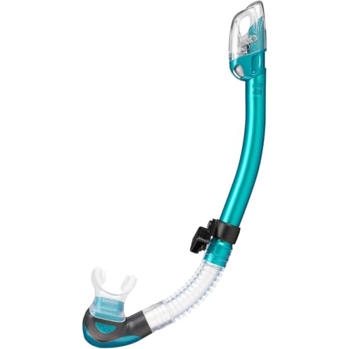 TUSA SP-0101 Hyperdry Elite II Scuba Diving Snorkel, Ocean Green