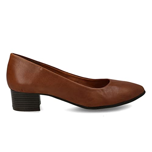 PAYMA - Damen Leder Schuhe Pumps mit Integrierter Gel...