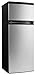 Danby DPF073C1BSLDD Designer 7.3 Cubic Feet Two Door Apartment Size Refrigerator, Steel