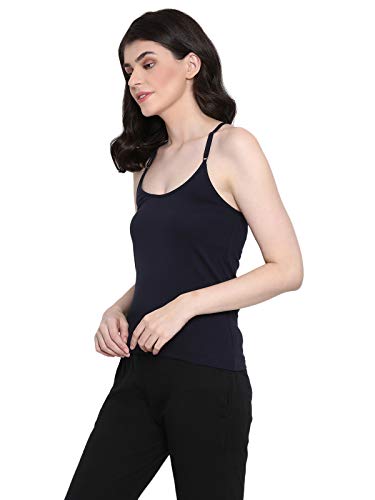 Image of Clovia Women's Cotton Solid Camisole