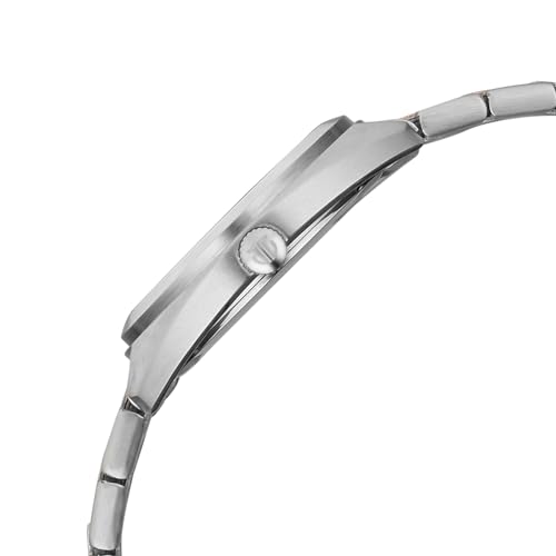 Image of Titan Work Essentials with Silver Dial Silver & Rose Gold Metal Strap Watch for Women - 95377KM01