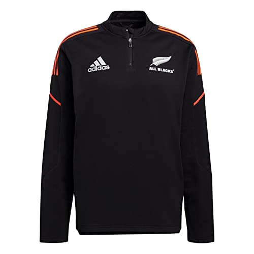 Image of adidas Mens New Zealand All Blacks Fleece Jacket Black M