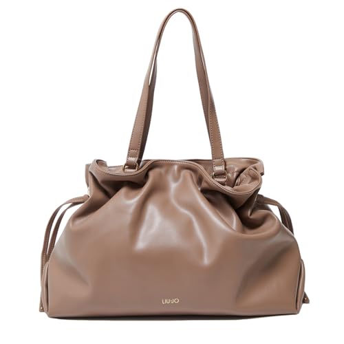 Liu Jo Riccy L Bucket bag imitation leather mocha - AA6098-E0958-71409