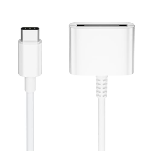 USB C to 30 Pin Female Adapter for iPhone 16, Apple MFi Certified No Audio Type C Male to 30-Pin Female Charging and Data Transfer Converter Compatible with iPhone 16 15 Pro Max 16 15 Plus, New iPad