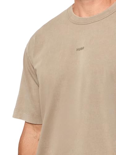 HUGO Men's Space Dyed Small Logo T-Shirt3