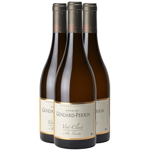 Viré-Clessé Quarts MAGNUM blanco 2023 - Domaine Gondard Perrin - DOP - Borgoña - Francia - Variedades de uva Chardonnay - 3x150cl