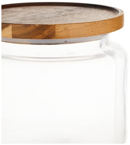 Anchor Hocking Montana Jar w/ Acacia Lid, 64oz - Image 3
