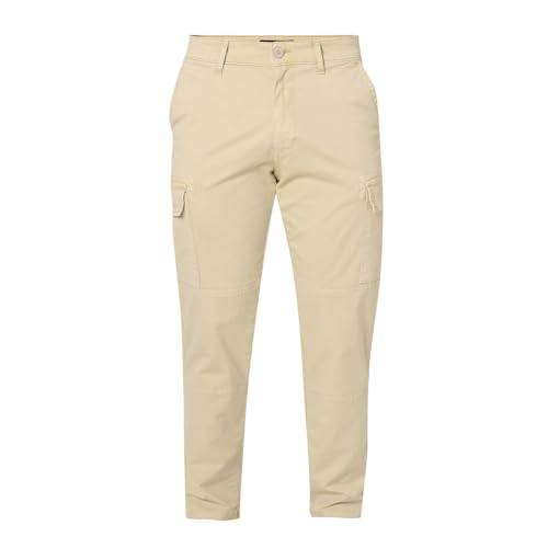 Image of Spykar Men's Regular Cargo Pants