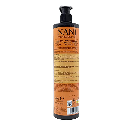 Suarez Nani Shampoo Argan Nutriente Idratante con