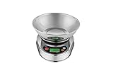 VisionTechShop VK-D7 0.1g Premium Food Kitchen Scale with Bowl, Lb/Oz/Kg/g Switchable, Stainless Ste