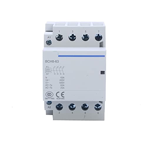 Contacteur AC 63A 24V 4NO pour piloter le chauffage de la maison connectée
