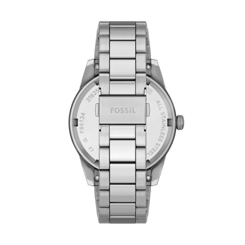Image of Fossil Men's Watch, Pearson Multifunction Stainless Steel Watch for Men