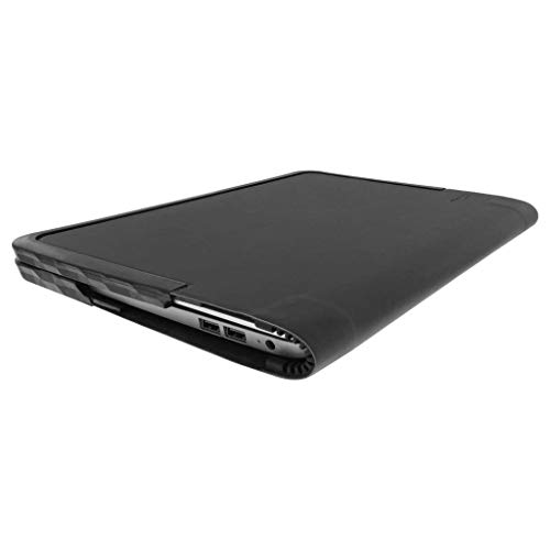 Gumdrop Cases Soft-Shell Protection Case for HP Stream/Chromebook 14 - Black, Rugged, Shock Absorbing, Silicone Molded Laptop Case - Thumbnail 3