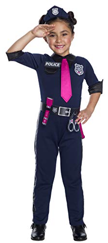 Rubie's Barbie Career Childrens Costume, Police Officer, X-Small