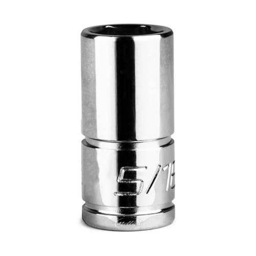 1/4 in Drive 5/16 in 6-Point SAE Shallow Socket, Mfr: 1-2158-A